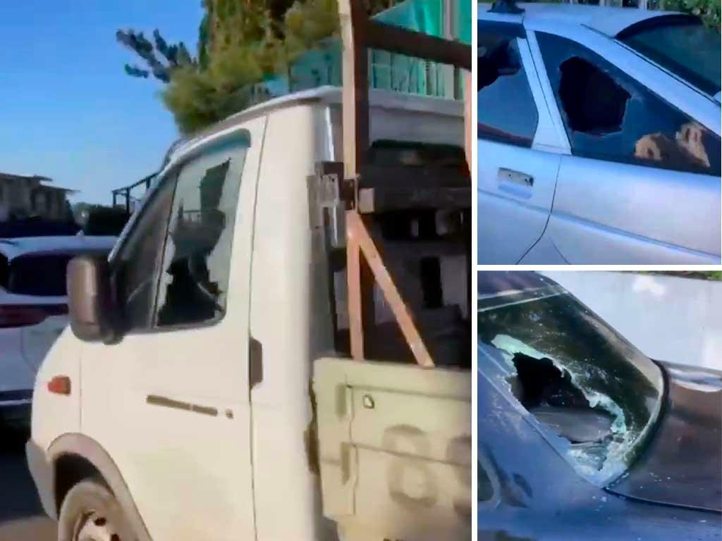 Приезжий из Чувашии повредил стекла более десятка автомобилей в центре Сочи