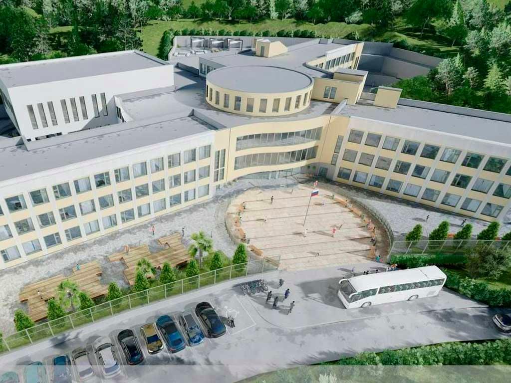 Долгожданная школа в Соболевке готова на 90%