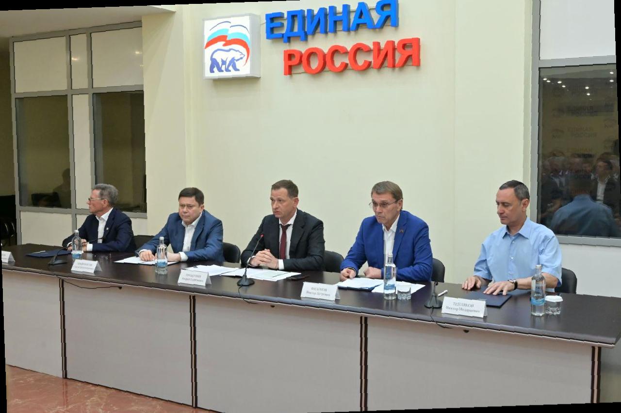 «Участие Виктора Теплякова в заседании политсовета «Единой России»