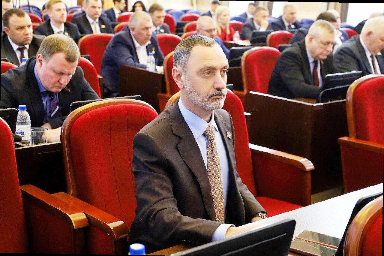 «Виктор Тепляков присутствовал на первой сессии краевой Думы в 2026 году»