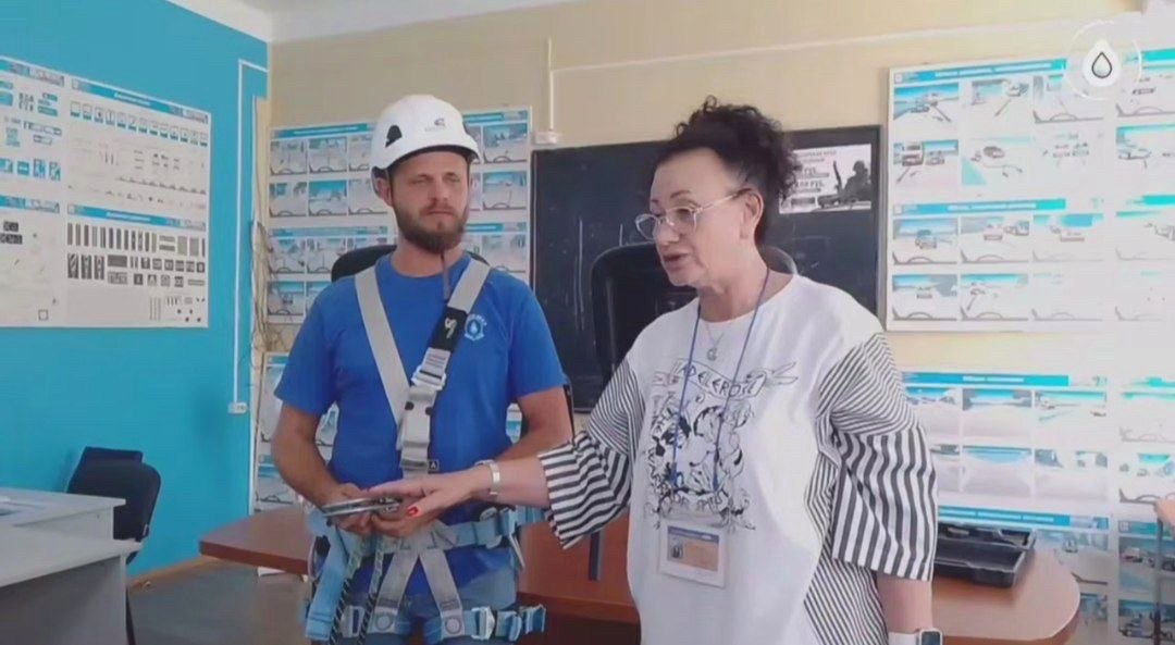 Обучение сотрудников «Водоканала» Сочи по технике безопасности