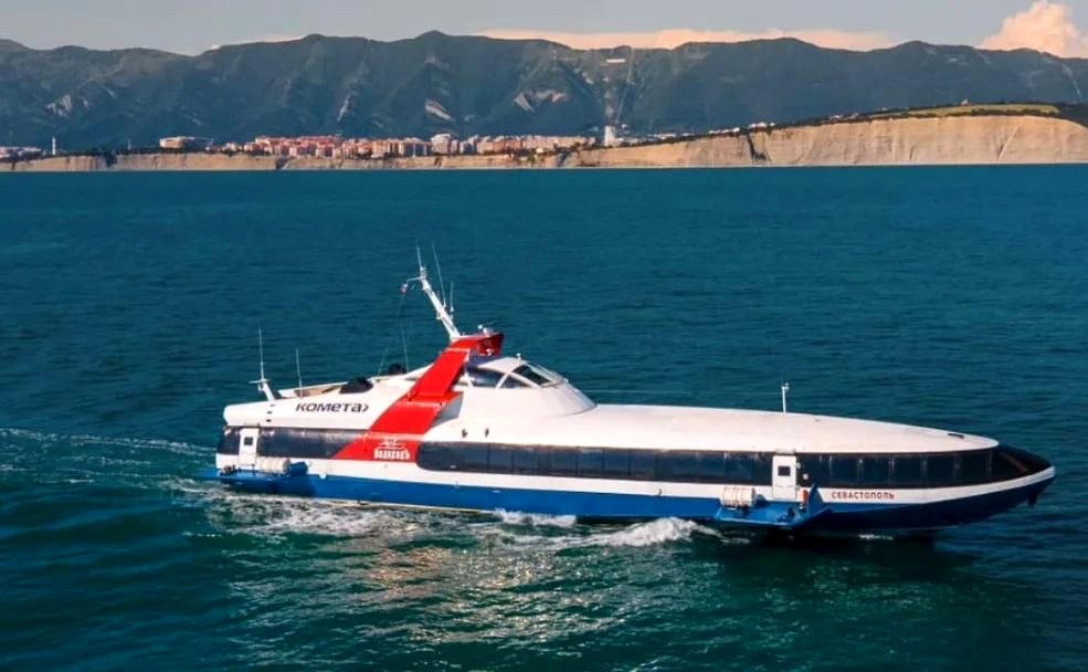 Скоростная «Комета 120М» начала регулярные рейсы между Сириусом и Сочи