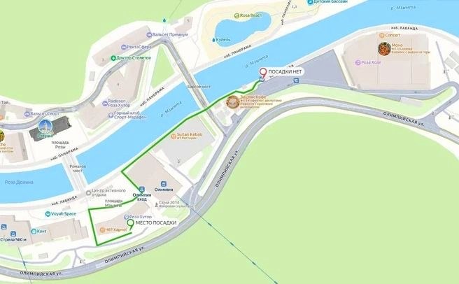 Новая остановка появилась на автобусном маршруте №500 в Олимпийском парке Сочи